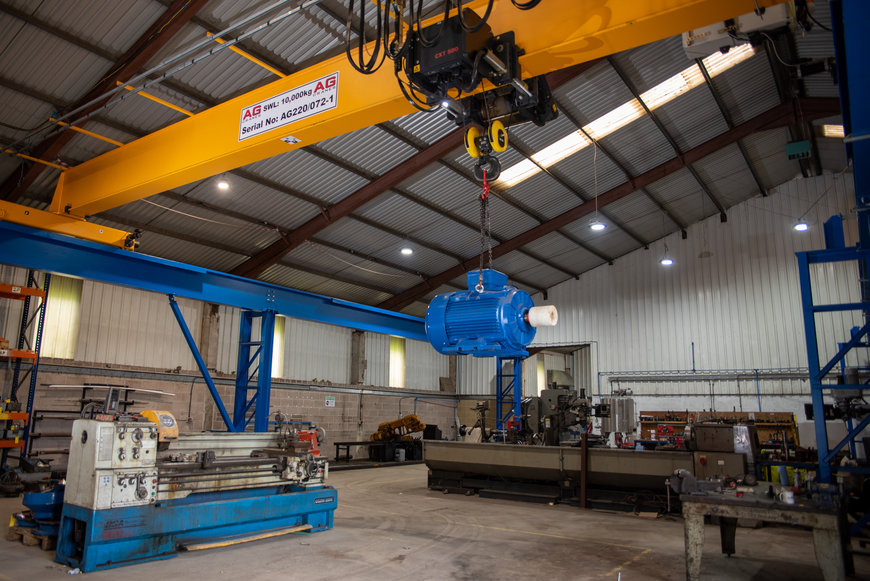 Rotamec raises repair capabilities with new 10-tonne capacity crane